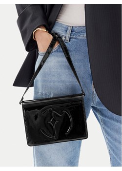 Torebka Eva Minge EO-ALINA-LDA8225-1 Czarny ze sklepu eobuwie.pl w kategorii Listonoszki - zdjęcie 188011663