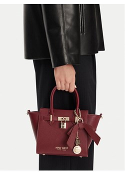 Torebka Nine West CEO-Chelsea-Charm-I-LX10187 Bordowy ze sklepu eobuwie.pl w kategorii Torby Shopper bag - zdjęcie 188011690