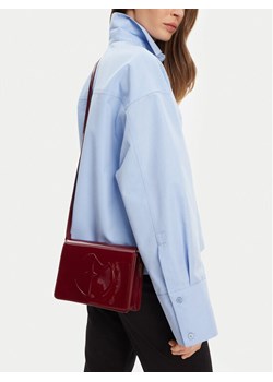 Torebka Eva Minge EO-ALINA-LDA8225-1 Bordowy ze sklepu eobuwie.pl w kategorii Listonoszki - zdjęcie 188011692