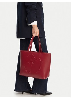 Torebka Eva Minge EO-ALLIE-LDA8224 Bordowy ze sklepu eobuwie.pl w kategorii Torby Shopper bag - zdjęcie 188011712