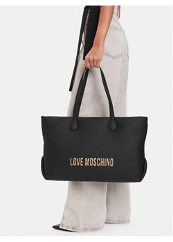 Torebka LOVE MOSCHINO JC4395PP0NKD000A Czarny ze sklepu eobuwie.pl w kategorii Torby Shopper bag - zdjęcie 188011742
