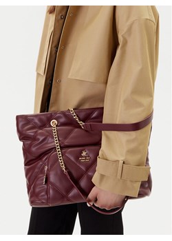Torebka Beverly Hills Polo Club CEO-BHPC-C-010-08 Bordowy ze sklepu eobuwie.pl w kategorii Torby Shopper bag - zdjęcie 188011750