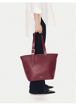 Torebka Gino Rossi C-AYSHA-KQ78 Bordowy ze sklepu eobuwie.pl w kategorii Torby Shopper bag - zdjęcie 188011752