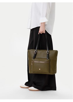 Torebka Beverly Hills Polo Club CEO-BHPC-C-001-08 Khaki ze sklepu eobuwie.pl w kategorii Torby Shopper bag - zdjęcie 188011780