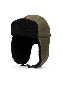 Czapka Woolrich Quilted Trapper Hat CFWOAC0295MRUT2635 Khaki ze sklepu eobuwie.pl w kategorii Czapki zimowe męskie - zdjęcie 188011880
