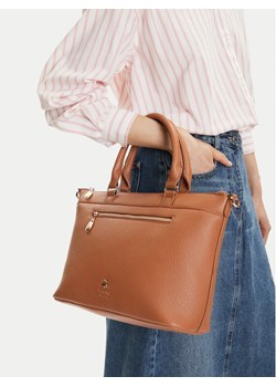 Torebka Beverly Hills Polo Club CEO-BHPC-C-006-08 Brązowy ze sklepu eobuwie.pl w kategorii Torby Shopper bag - zdjęcie 188011881