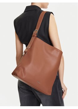 Torebka JENNY C-JNY-M-019-08 Brązowy ze sklepu eobuwie.pl w kategorii Torby Shopper bag - zdjęcie 188011904