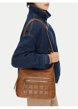 Torebka Lasocki C-LSK-L-010-08 Brązowy ze sklepu eobuwie.pl w kategorii Listonoszki - zdjęcie 188011941