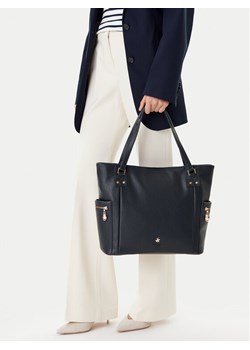 Torebka Beverly Hills Polo Club CEO-BHPC-C-005-08 Granatowy ze sklepu eobuwie.pl w kategorii Torby Shopper bag - zdjęcie 188011972