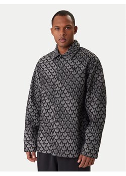 adidas Koszula jeansowa Monogram KC6379 Szary Loose Fit ze sklepu MODIVO w kategorii Koszule męskie - zdjęcie 188013200