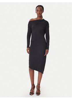 Patrizia Pepe Sukienka koktajlowa 8A1606/J37-K103 Czarny Regular Fit ze sklepu MODIVO w kategorii Sukienki - zdjęcie 188013423