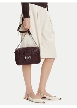 Nine West Torebka CEO-Astoria-Allure-01-LX10166 Bordowy ze sklepu MODIVO w kategorii Listonoszki - zdjęcie 188013544