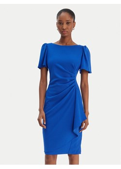 DKNY Sukienka koktajlowa DD6A1959 Niebieski Slim Fit ze sklepu MODIVO w kategorii Sukienki - zdjęcie 188013674