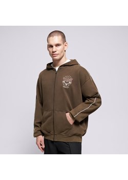 PROSTO BLUZA ROZPINANA ZIP HOODIE ATHLETIC WASHED BROWN ze sklepu Sizeer w kategorii Bluzy męskie - zdjęcie 188015102