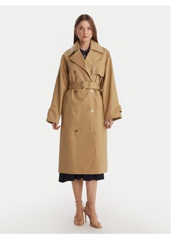 MICHAEL Michael Kors Trencz MR620FLKQH Beżowy Oversize ze sklepu MODIVO w kategorii Płaszcze damskie - zdjęcie 188015370