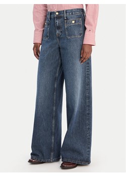 Tommy Hilfiger Jeansy WW0WW49387 Niebieski Wide Leg ze sklepu MODIVO w kategorii Jeansy damskie - zdjęcie 188015381