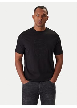 KARL LAGERFELD T-Shirt 755052 561224 Czarny Regular Fit ze sklepu MODIVO w kategorii T-shirty męskie - zdjęcie 188015401