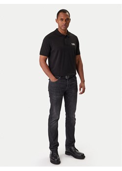 KARL LAGERFELD Polo 745780 561235 Czarny Regular Fit ze sklepu MODIVO w kategorii T-shirty męskie - zdjęcie 188015464