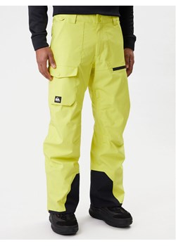 Quiksilver Spodnie snowboardowe Utility EQYTP03235 Żółty Modern Fit ze sklepu MODIVO w kategorii Spodnie męskie - zdjęcie 188015471