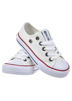 Trampki dziecięce tekstylne Big Star DD374160 białe ze sklepu butyolivier w kategorii Trampki dziecięce - zdjęcie 188017240