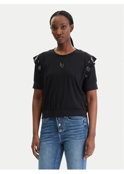 Liu Jo Sport Bluzka TA6030 JS923 Czarny Regular Fit ze sklepu MODIVO w kategorii Bluzki damskie - zdjęcie 188017403