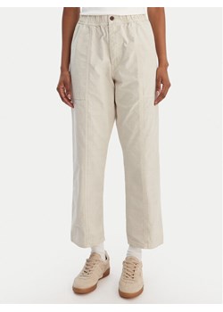 Quiksilver Spodnie materiałowe Triple Crown EQWNP03060 Beżowy Regular Fit ze sklepu MODIVO w kategorii Spodnie damskie - zdjęcie 188017424