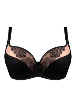 Unikat biustonosz usztywniany full cup SINTRA, Kolor czarno-beżowy, Rozmiar 75B, Unikat ze sklepu Primodo w kategorii Biustonosze - zdjęcie 188017631