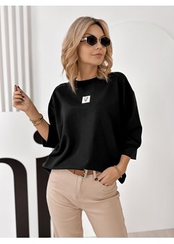 bluzka mirvari czarna one size ze sklepu UBRA w kategorii Bluzki damskie - zdjęcie 188017740