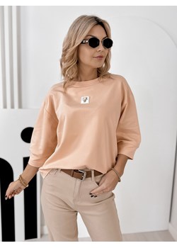 bluzka mirvari brzoskwiniowa one size ze sklepu UBRA w kategorii Bluzki damskie - zdjęcie 188017761