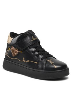 Sneakersy Nelli Blu CS5861-02 Czarny ze sklepu eobuwie.pl w kategorii Buty zimowe dziecięce - zdjęcie 188018853