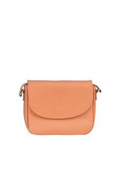 pomarańczowa mała torebka damska skórzana Camila na ramię ze sklepu Słoń Torbalski w kategorii Listonoszki - zdjęcie 188019351