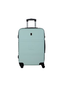 błękitna walizka średnia  Art Class Collection 64 cm ze sklepu Słoń Torbalski w kategorii Walizki - zdjęcie 188019374