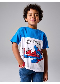 Sinsay - Bawełniana koszulka z krótkim rękawem Spider-Man - biały ze sklepu Sinsay w kategorii T-shirty chłopięce - zdjęcie 188020372