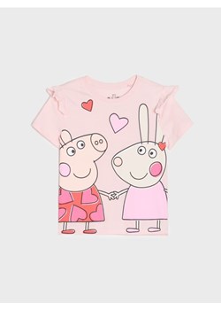 Sinsay - Bawełniana koszulka z nadrukiem Peppa Pig - różowy ze sklepu Sinsay w kategorii Bluzki dziewczęce - zdjęcie 188020374