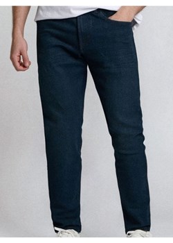 Sinsay - Jeansy slim z efektem sprania - niebieski ze sklepu Sinsay w kategorii Jeansy męskie - zdjęcie 188020401