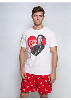 Sinsay - Bawełniana piżama dwuczęściowa z nadrukiem The Office - wielobarwny ze sklepu Sinsay w kategorii Piżamy męskie - zdjęcie 188020430