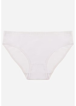 Białe Majtki Figi z Bawełny z Napisem Love Adririn ze sklepu renee.pl w kategorii Majtki damskie - zdjęcie 188025381