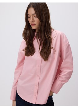 Reserved - Bawełniana koszula - różowy ze sklepu Reserved w kategorii Bluzki damskie - zdjęcie 188026040