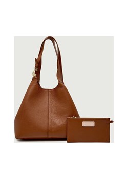 Coccinelle Skórzana shopperka + saszetka C-EASY ze sklepu Gomez Fashion Store w kategorii Torby Shopper bag - zdjęcie 188026250