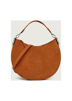 Coccinelle Torebka na ramię SUNUP | zamsz ze sklepu Gomez Fashion Store w kategorii Torby Shopper bag - zdjęcie 188026252