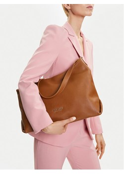 Torebka Nine West CEO-NoMad-Nostalgia-KY108 Brązowy ze sklepu eobuwie.pl w kategorii Listonoszki - zdjęcie 188027243