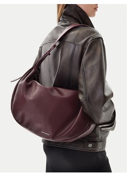 Torebka Gino Rossi C-THARA-LX10145 Bordowy ze sklepu eobuwie.pl w kategorii Listonoszki - zdjęcie 188027310