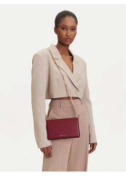 Torebka MICHAEL Michael Kors 32T4GJ6C2L Bordowy ze sklepu eobuwie.pl w kategorii Kopertówki - zdjęcie 188027321