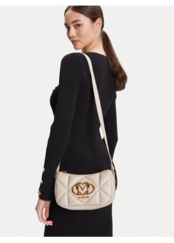 Torebka LOVE MOSCHINO JC4083PP1NLC0110 Beżowy ze sklepu eobuwie.pl w kategorii Listonoszki - zdjęcie 188027353