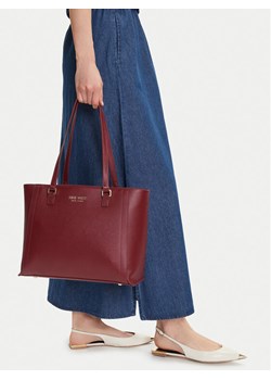 Torebka Nine West CEO-Midtown Maven-LX9844 Bordowy ze sklepu eobuwie.pl w kategorii Torby Shopper bag - zdjęcie 188027362