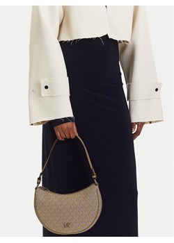 Torebka MICHAEL Michael Kors Kyla 32T5T8QU1B Beżowy ze sklepu eobuwie.pl w kategorii Listonoszki - zdjęcie 188027364