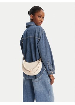 Torebka MICHAEL Michael Kors Kyla Small 32T5G8QU1L Beżowy ze sklepu eobuwie.pl w kategorii Listonoszki - zdjęcie 188027373