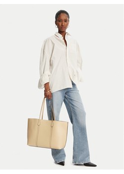 Tory Burch Torebka Perry 177236 Beżowy ze sklepu MODIVO w kategorii Torby Shopper bag - zdjęcie 188027661