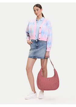 Tommy Jeans Torebka Tjw Urban Large Quilted AW0AW17929 Różowy ze sklepu MODIVO w kategorii Torby Shopper bag - zdjęcie 188027773