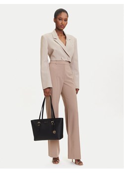 MICHAEL Michael Kors Torebka Quinn 30T5GQNT2L Czarny ze sklepu MODIVO w kategorii Torby Shopper bag - zdjęcie 188027774